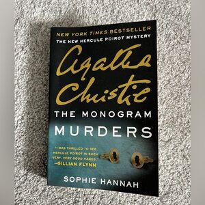 📖📚 NEW! THE MONOGRAM MURDERS BOOK